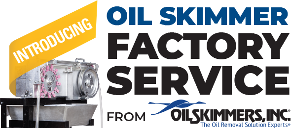 Factory service oil skimmer repair